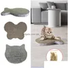 Gato brinquedos pet scratch pad ondulado postes gatinho papel gatos moagem raspador de unhas 2021 brinquedo gota entrega casa jardim suppl dhhmz