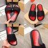 Rode bodems HEREN Slippers Heren Klassieke Spike Platte Spikes Slide Designer Sandalen Dikke rubberen zool Slipper Studs Slides Platform Muilezels Zomer Casual Mode schoenen