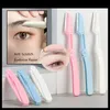 1/3/4/6 Stuks Wenkbrauw Scheermes Trimmer Blade Scheerapparaat Schaar Gezicht Scheermes Eye Brow Hair remover Snijders voor Vrouw