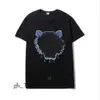 Kenzos Tシャツ最高品質の男性女性Tシャツ夏の夏通りアパレル半袖タイガーヘッド刺繍レタープリントルーズフィットトレンド947