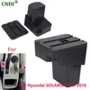 Interior Accessories For Hyundai SOLARIS Armrest Box Accent RB Car Storage 2011 2012 2013 2014 2024