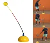 휴대용 테니스 트레이너 연습 리바운드 훈련 도구 전문 고정 관념 스윙 볼 기계 초보자자가 학생 액세서리 i3470615
