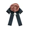 Spille Spille Designer Retro Rosa Perla Fiore Nero Papillon Camicetta Colletto Spilla Abbigliamento Boutonniere 6 Colori Accessori moda Wo Dh0Bs