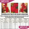 Diamond Painting Meian 5D Special Shaped Mti-Picture Combination Diamond Embroidery European Style Decor For Living Room Hand Made Mos Dhpix