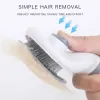 Nieuwe Pet Hair Remover Brush Hond en Kat Antislip Schoonheidsborstel Hondenverzorgingsapparatuur Verzorgingsgereedschap Huisdieren Roestvrij staal Voor honden Dierbenodigdheden