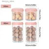 Słoiki z żywności Canisters Airtight Food StorageContainer Zestaw 4PCS BPAFREE TRANSPARNE MULGIGRIN TAKT SUCHE SUCHED SLATED SLACKI DO KITCHENSNACK L240308