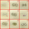 Stud Earrings TS-ED022 High Quality 925 Sterling Silver Fine Jewelry Spain Version Bear Women's Wholesale Price