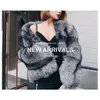 Fur Women's Short And Fashionable Imitation Fox Whole Leather 2023 Winter New Coat Haining 801370