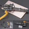 Gun Toys 1 Set 1 6 1/6 Scale 12 Cal Action Figures M134 Gatling BeltMinigun Machine Terminator Bullet Guns Heavy Kids T800 G O8s4 240307