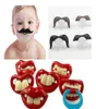 Silikon Komik Meme Kukla Bebek Soother Şaka Şaka Prank Toddler Pacy Ortodontik Nipeller Teether Bebek Emziki Noel Hediyesi G2352459717