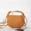Lüks Tasarımcı Tote Çanta Bottgs's Vents's Sardine Online Mağaza El Dokuma Günlük Moda Taşınabilir Omuz Messenger Çantası Gerçek Logo ile