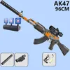 Arma Brinquedos Outros Brinquedos Arma Gel Bola Ak47 Arma Auto-Hydro Gel Gun 96cm Elétrica Soft Bullet Gun Para Crianças Adulto Cs Para Arma De Combate Para Tiro Falso Gun-Toy 2400308