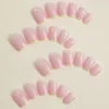 Kunstnagels Draagbare manicure Franse nep waterdichte vierkante kop volledige dekking nageltips ballerina vrouwen