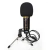 Microfones USB Condensador de Microfone para Gravação de Voz Voice-Over Streaming de Transmissão de Mídia e Vídeo ao Vivo