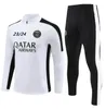 23 24 Tuta PS GS Men Football Trainsuits Training Suit Maillot Jerseys Kit Kit 2023 2024 Paris Mbappe Мужчина и детский футбольный спортивный костюм бегает выживание.