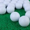 10pcs Golf Balls Two-layer Practice Ball Golf Supplement 240301