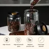 Storage Bottles 500ml/900ml Vacuum Seal Container Sugar Tea Coffee Bean With Lid Jar Heat Resistant Washable Airtight Food Wide Mouth