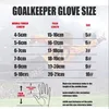 Spor Eldivenleri 4mm En Kaliteli Futbol Kaleci Eldivenleri Football Predator Pro Aynı paragraf Parmak Performans Bölgeleri Tekniği Dhgyb