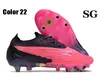 Sac cadeau Chaussures de football haute cheville pour hommes Phantom GX Elite SG Crampons de terrain ferme Ghost Link Knit Neymar ACC GT 2 Chaussures de football Top Baskets d'extérieur Botas De Futbol