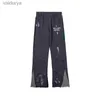 Heren joggingbroek dept letter vintage joggingbroek graffiti joggingbroek pantalon splash inkt jogger tech fleece 240308