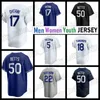 17 Shohei Ohtani Baseball Jersey Mookie Betts 5 Freddie Freeman Yoshinobu Yamamoto Teoscar Enrique Hernandez Dodgers Clayton Kershaw Tyler Glasnow Walker Buehler Buehler