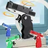 Gun Toys Mini Rubber Band Gun Toy Foldbar Design och hållbar bra gåva till födelsedagspresentl2403