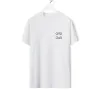 2024 New Designer T Shirts 남자와 여자 티셔츠 탑 짧은 슬리브 캐주얼 탑 여름 패션 캐주얼 셔츠 고급 티셔츠 의류