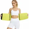 Kvinnors shapers guudia body shaper midje tränare korsett kvinnor formade gym bälte bantning neopren extra breda 5 stålben