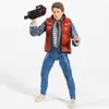 애니메이션 만화 NECA 미래로 돌아가서 Marty McFly Biff Tannen Dr. Brown 7 액션 피겨 공동 이동 가능한 모델 Brinquedos Toy J240308