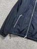 Damen-Trenchcoats, Baumwolljacke, mit Kapuze, kurze, lockere Passform, einfarbig, Reißverschluss-Design, warm und bequem, Winter 2024, 1221