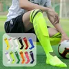 Adult Youth KidsTowel Bottom Nylon Soccer Socks Breathable Knee High Training Long Stocking Sports Practical Mesh 240228