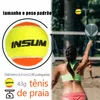 Insum Beach Tennis Balls 3/6/9 PCSプロフェッショナル50％キッズテニスアクセサリートレーニングボール240304