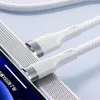 120W Type C Super szybkie ładowanie kabla 6A Dane z dużą prędkością Zagusta USB Type-C Kabel ładowania Xiaomi Samsung LG Laptop Android Cord