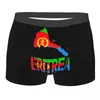 UNDUPTS Eritre Flag Boksör Erkekler İçin Şort 3D Baskılı Erkek Eritre Gururlu İç Çamaşır Külotları Yumuşak