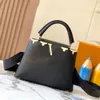 Bloemen Crossbody Tas Volnerf Designer Handtas Luxe Dames Schoudertas Shionable Echt Leer Stevige Letter Decoratie Tote Bag