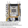 Cartes mères Qiyida x99 Set LGA2011 3 kit avec Xeon E5 2670 V3 Processeur CPU Prise en charge du processeur DDR4 RAM MEMORY NVME M.2 D4