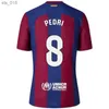 Maglie da calcio 23 24 Lewandowski Gavi S Pedri Rosalia 4th Ansu Fati De Futbol Camisetas Raphinha Maglia da calcio Uomo Donna Barca KitH240308