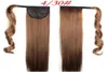 Horsetail 60cm Long Straight Clip In Hair Tail False Ponytail Hairpiece With Hairpins Synthetic Hair Pony Tail Hair Extensions8328177