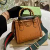 Designer Diana bambu totes kvinnors brev g tote väskor shopping handväskor crossbody mini axelväska plånbok koppling kvinna handväska
