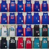 ترتدي كرة السلة الرجعية المنحة هيل جيرسي 33 Isiah Thomas 11 Dennis Rodman 10 Chauncey Billups 1 Ben Wallace 30 Richard Hamilton