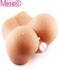 Meselo Male Masturbator Anal Ass Realistic Women Butt Silicone Sex Toys for Men Artificial Vagina Adults Pussy Man Sex Ass Shop Q03111281