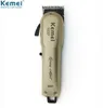 الذهب القوي الشعر لحية القطع المحترفة الشعر الكهربائي clipper cordless قطع الشعر مع أمطار للحلاق KM10322629771