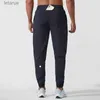 Pants Lululemen Women Lulu short Pants Yoga Outfit Jogger Sport Quick Dry Drawstring Gym Pockets Sweatpant Trousers Mens Elastic Fashion brand 240308