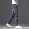 Männer Jeans Frühling Herbst Männer Slim Fit European American CDicon High-end-Marke Kleine Gerade Hosen L888-2-09