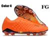 선물 가방 Mens High Tops Football Boots Phantom Ultra Elite FG Firm Cleats Neymar Acc Phantom Hypervenom Venom 축구 신발 야외 트레이너 Botas de Futbol