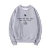 Sweatshirtler nerede loca sweathirt alacakaranlık sweatshirts kadınlar uzun kollu kazak tv şovu hoodie hayranları hediye üst