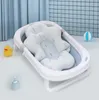 Red de baño de seguridad para bebés, bañista flotante para bebés, alfombrilla para bañera, almohadilla de soporte para ducha, bonito colchón portátil, cojín antideslizante, asiento 240228