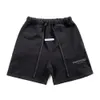 Shorts Designer Men Letter Gedrukte sporthoens Casual losse oversized stijl Drawtring Knielengte kort 60