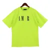 قميص amirir mens the womens t tees فضفاضة أزياء الحبر الحبر على الجدران تصميم نمط تصميم قميص عارضة أسود أبيض أزرق الأرجواني الأرجواني tirt ملابس الهيب هوب الصيف