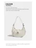 designer bags PU Shoulder bag Simple Mini Handbag crescent bag new autumn female messenger bag luxury high-end handbags armpit bag